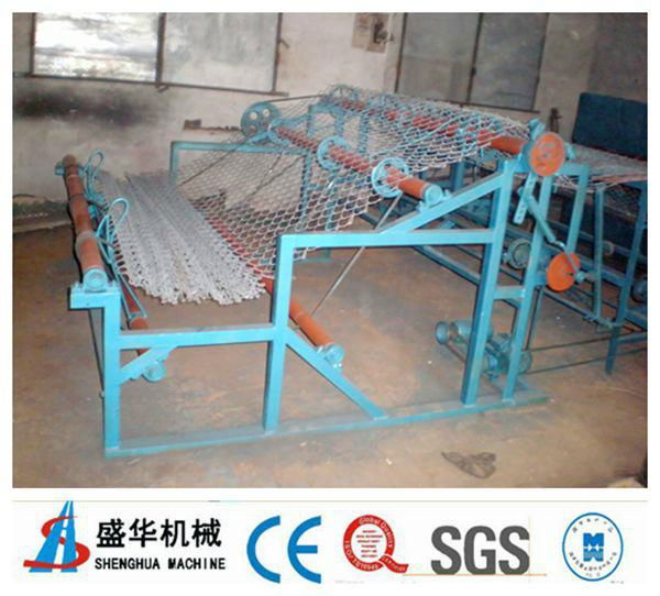 Anping ISO 9001 Full automatic Chain Link Fence Machine  
