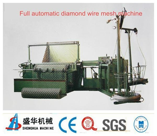 Anping ISO 9001 Full automatic Chain Link Fence Machine   2