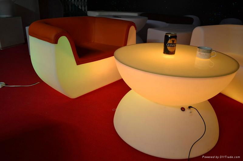 led bar table