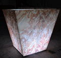 led marble flower pot 4