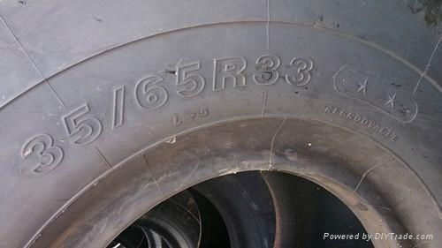 ALL STEEL RADIAL OTR LOADER TYRE 35/65R33 3