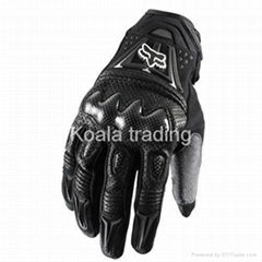 fox bomber gloves motorcycle racing