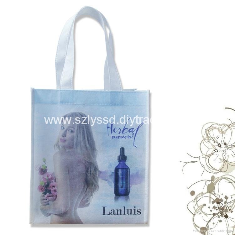 Laminated Nonwoven Full Color Bag for Promotion