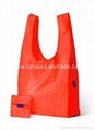 Fashionable Long Handle Laser Film Bag Non Woven Fabric 5