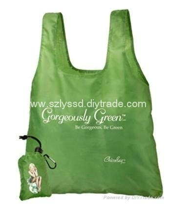 190D Polyester Foldable Shopping Bag Manufacturer Customized 4