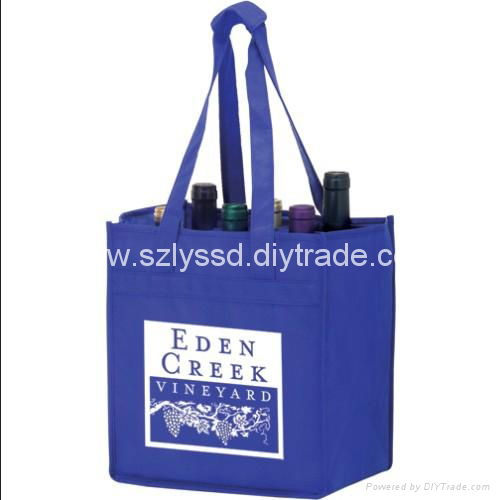 Heavy Capacity 6 Bottles Nonwoven Beer Bag 2