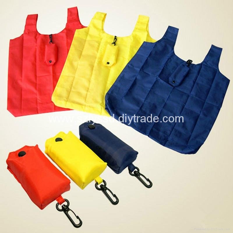 Heavy Capacity Polyester Folding Shopping Bag 2