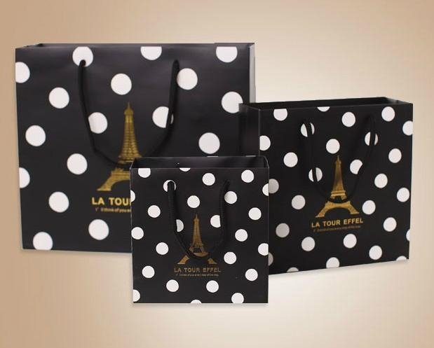 2013 New Luxury Shopping Paper Bag for Cloth 