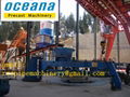 Machinery for making concrete drainage pipes with holes 1