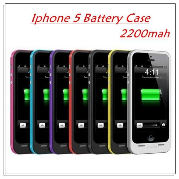 Top Selling Mophie Juice Pack  External Battery Case For iPhone 5 2200mah Cheap 