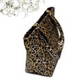 Leopard print microfiber handbag  3