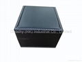 leather watch box for men black watch box luxury watch packing box watch in box  1