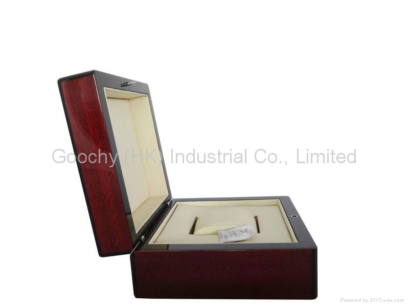 luxury packaging case display box high glossy wooden box watches top brand box   3