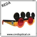 printed 3d paper glasses with red cyan lenses  5