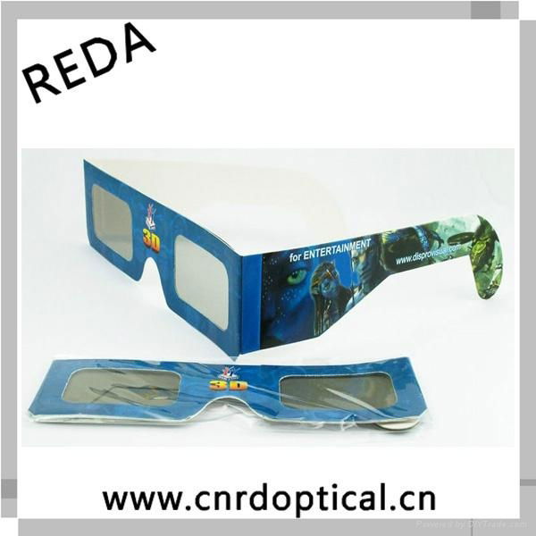 3d paper linear polarized glasses for passive system 4