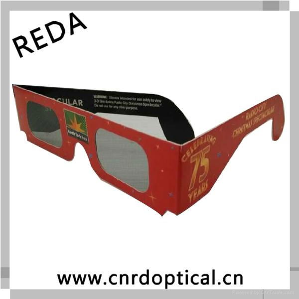 3d paper linear polarized glasses for passive system 5