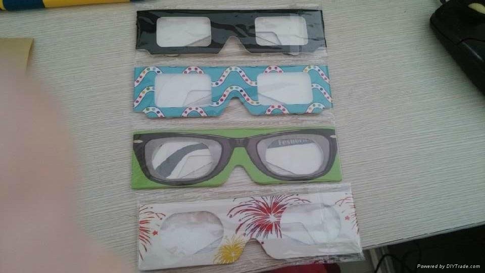 3d paper fireworks glasses for lights and party 3