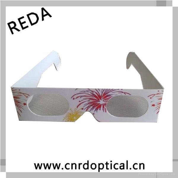 3d paper fireworks glasses diffraction glasses  1
