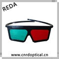 hot selling plastic red cyan 3d glasses   3