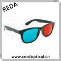 hot selling plastic red cyan 3d glasses   5