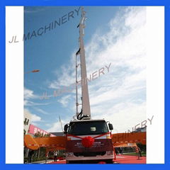 JL-56M Construction industry machinery   8x4   56m  truck mounted concrete pump 