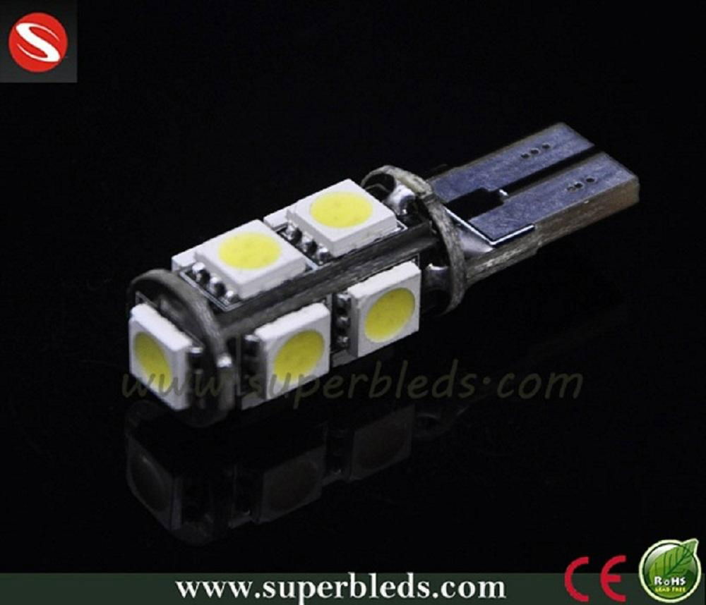 Super brightness Universal Canbus T10 194 led auto bulbs 