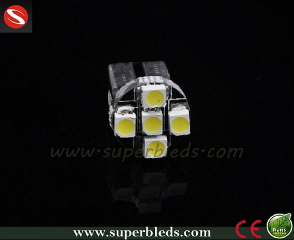 Super brightness Universal Canbus T10 194 led auto bulbs  5