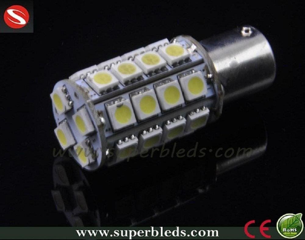 Factory supply directly 1156 socket 5050-3 chip 13SMD led car turn light  3