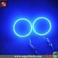 12v 120mm 5050 39 smd Colorful auto RGB angel eye 3