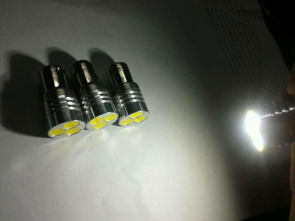 High power S25 4W led auto bulb for tail light  5