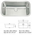 Stainless Steel Sink ( A84 ) 1