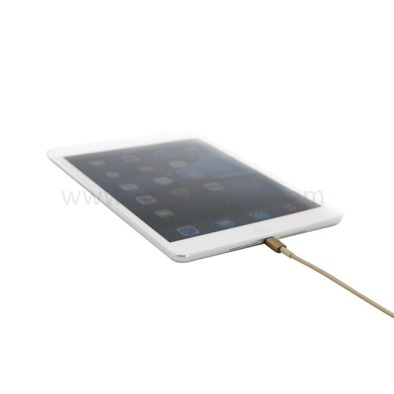 New design Golden color USB to lightning 8pin data sync charging cable for iphon 4