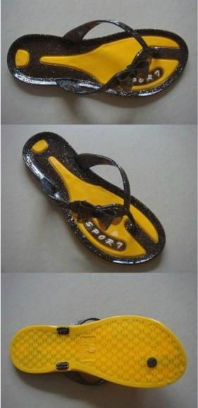 Women Fashion PVC Flip Flop