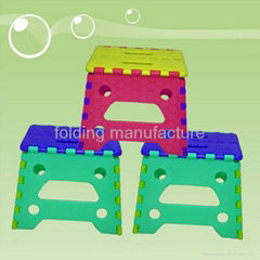 Plastic folding kid spa chair