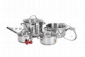 stainless steel cookware set