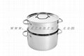 stainless steel cookware steamer