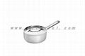 stainless steel saucepan