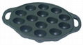 cast iron cookware - muffin pan  1