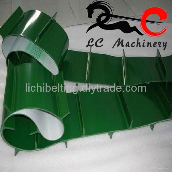 pvc cleat conveyor belt