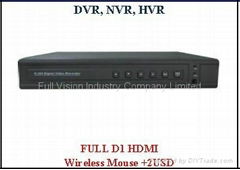 4 CH H.264 D1 Real-Time DVR