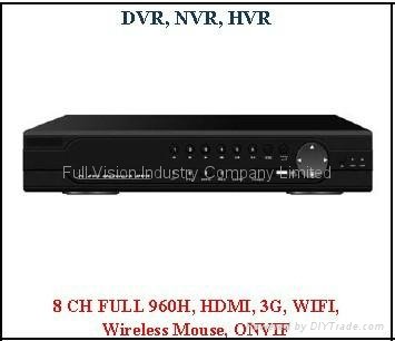 8 CH H.264 960H True 700TVL Real-Time DVR
