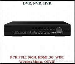 8 CH H.264 960H True 700TVL Real-Time DVR