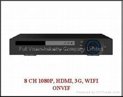 8 CH H.264 1080P NVR