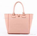 2013 Fancy Fashion New Style Wholesale Pink Color Ladies Handbags 1