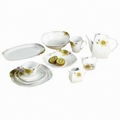 47pcs porcelain dinner set