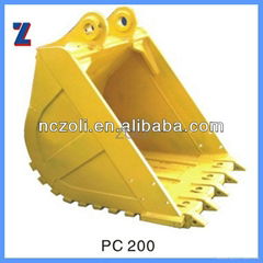 PC200 heavy duty grab for komatsu excavator  