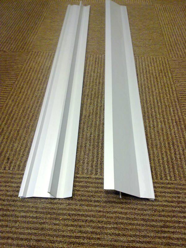 Aluminium shutter profile