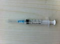 5ml Disposable sterile syringe luer slip with needle 1