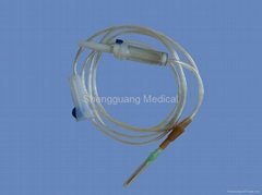 Disposable sterile infusion set