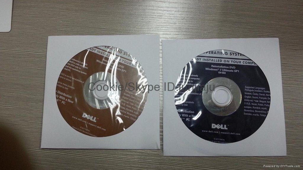 Windows 7 Home Prem Dell CD